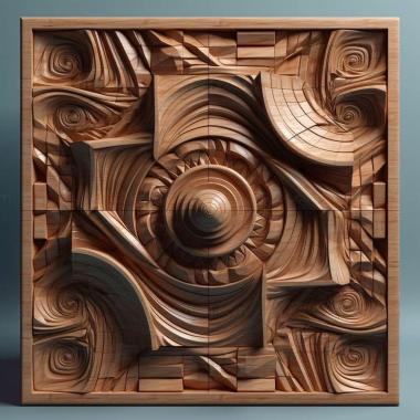 Patterns and decorations stl Geometric 3 3d model